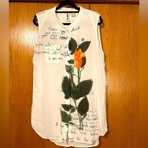 Desiguel designer button down shirt.